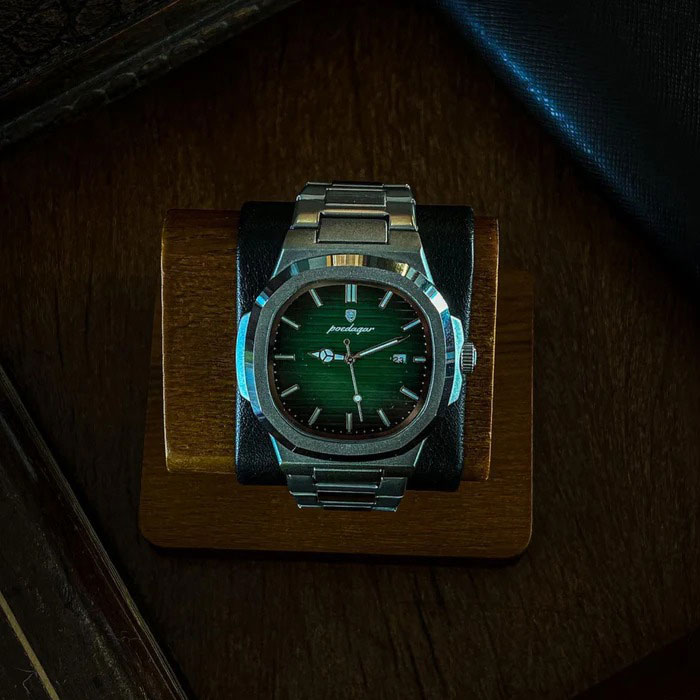 Luxury Men's Watch Quartz Multifunction Movement 3