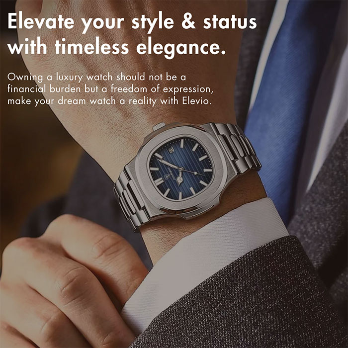 Luxury Men's Watch Quartz Multifunction Movement 6
