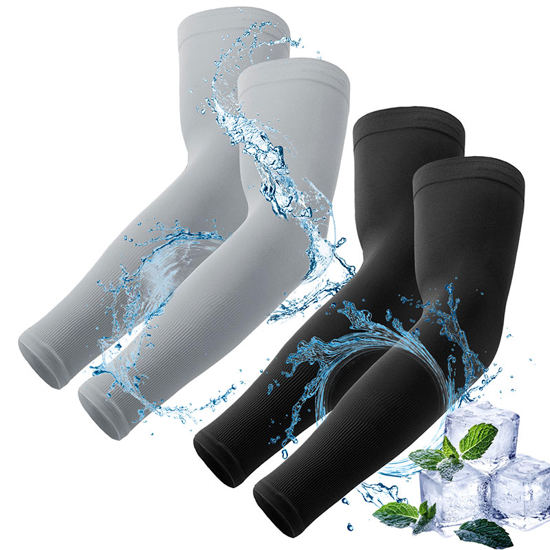 Sun Protection Arm Sleeves for Men Women Cooling UPF 50