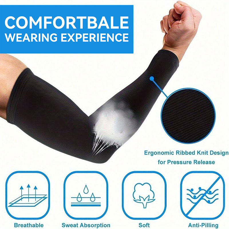 Sun Protection Arm Sleeves for Men Women Cooling UPF 50 3