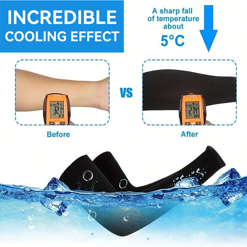 Sun Protection Arm Sleeves for Men Women Cooling UPF 50 5