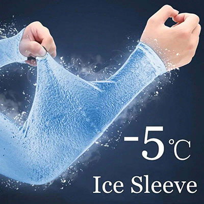 Sun Protection Arm Sleeves for Men Women with Thumb Hole Cooling UPF 50